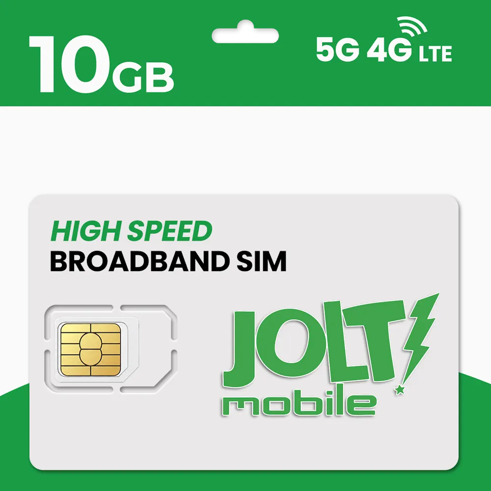 Prepaid High Speed Data 5G 4G LTE SIM Card