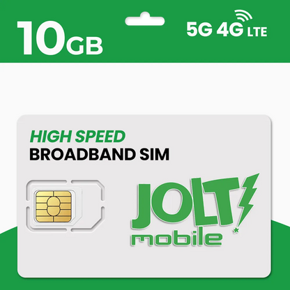 Prepaid High Speed Data 5G 4G LTE SIM Card