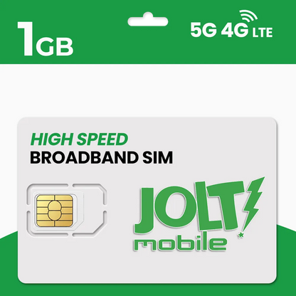 Prepaid High Speed Data 5G 4G LTE SIM Card