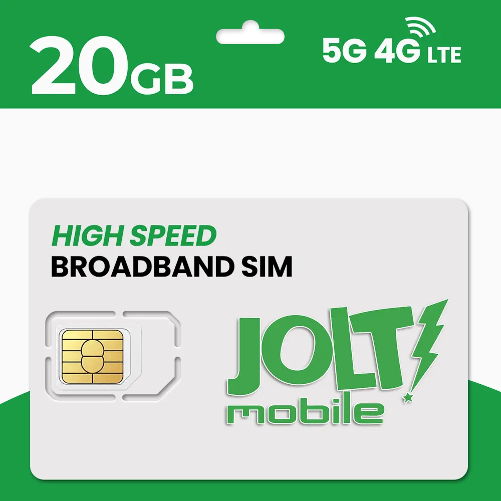 Prepaid High Speed Data 5G 4G LTE SIM Card