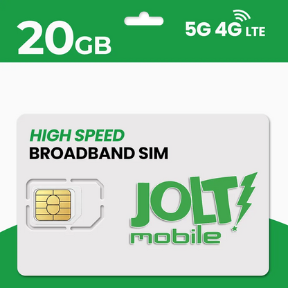 Prepaid High Speed Data 5G 4G LTE SIM Card