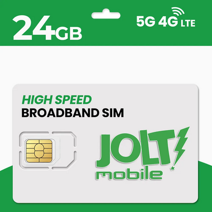 Prepaid High Speed Data 5G 4G LTE SIM Card