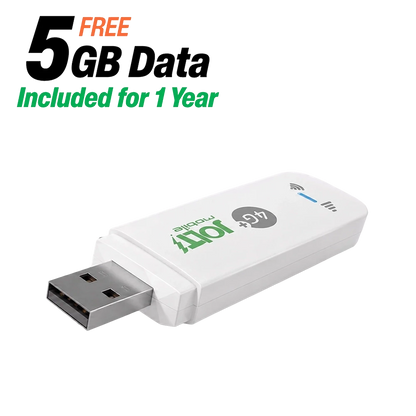 Jolt Mobile 4G LTE USB WiFi dongle with pre-installed SIM