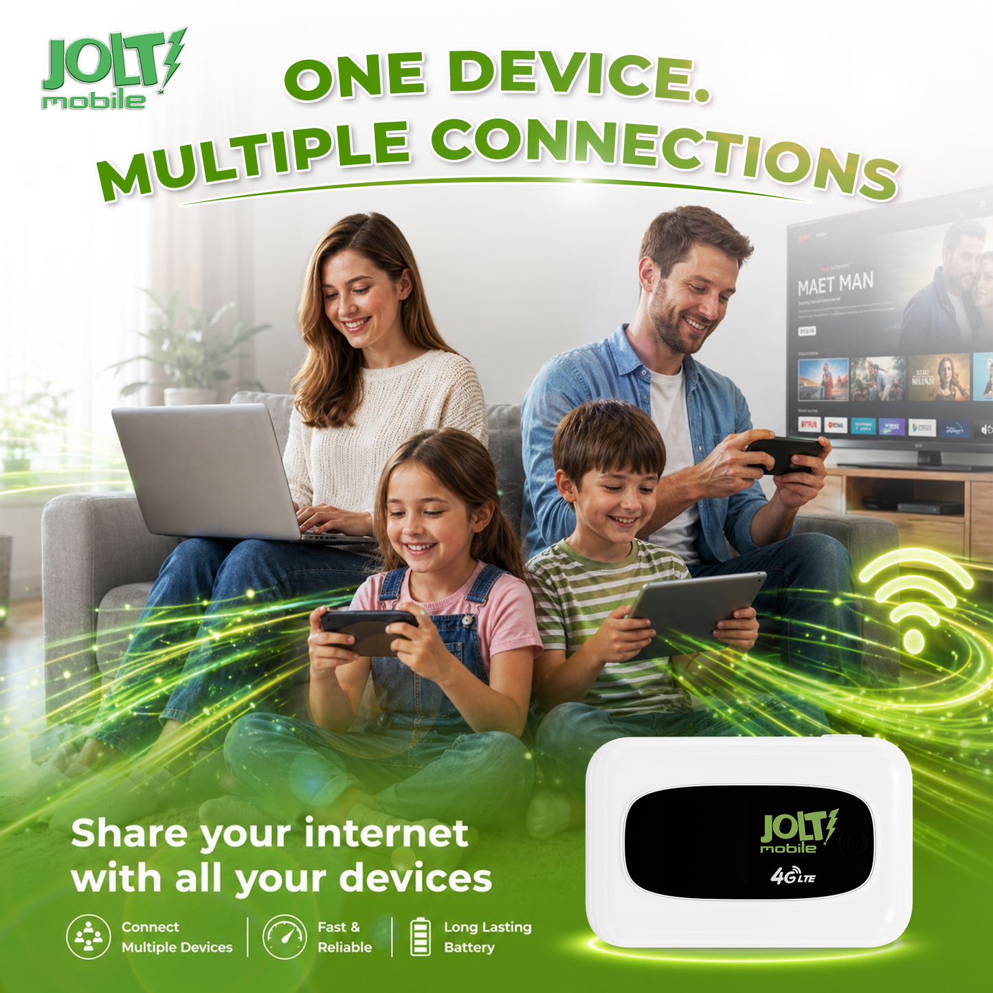 Jolt Mobile MiFi Device