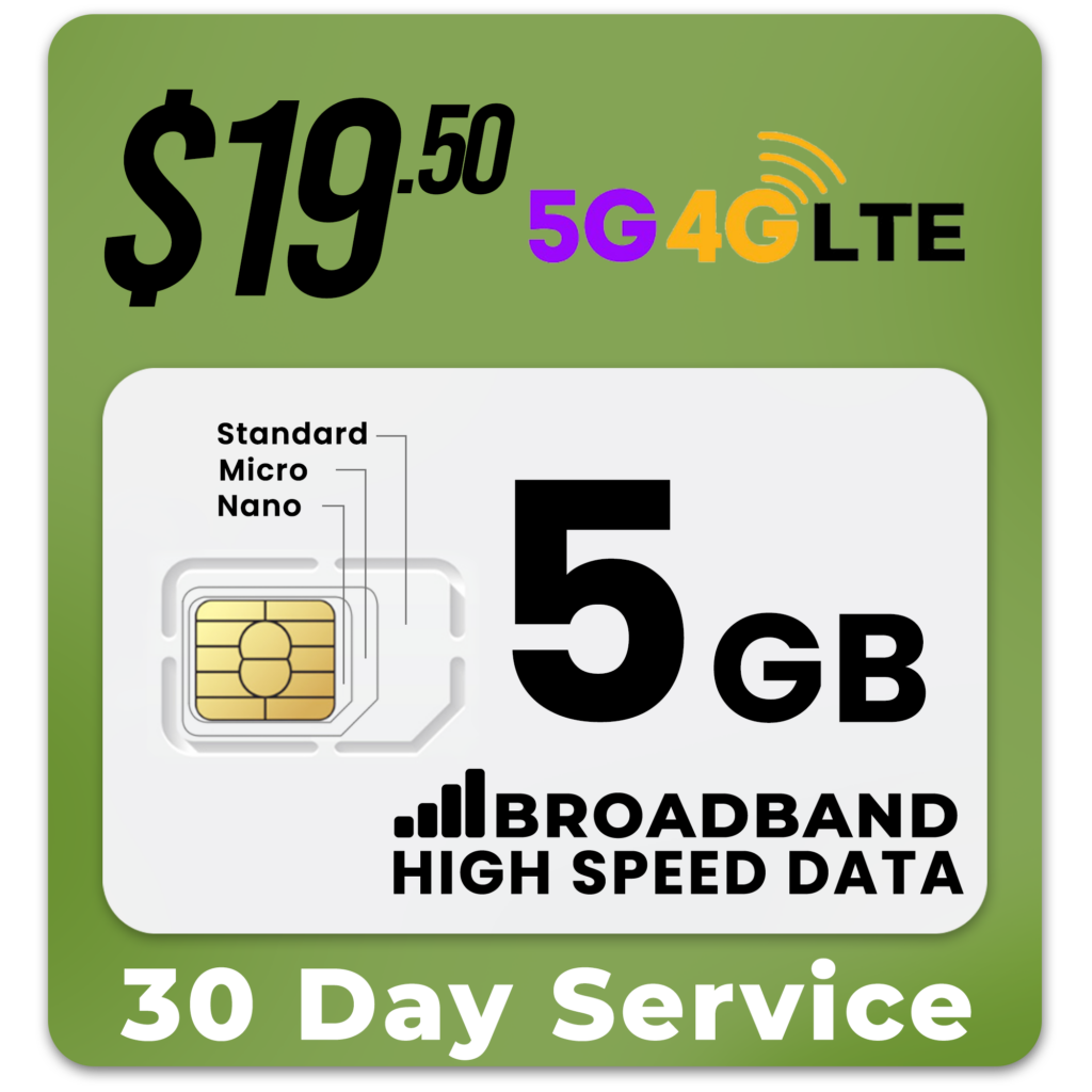 Jolt mobile 5gb cheap prepaid 5g 4g lte data plan 30 day